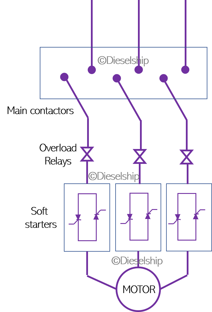 Soft Starter Circuit Diagram - Soldering Mind