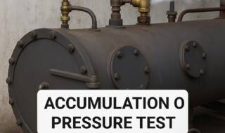 Accumulation of pressure test