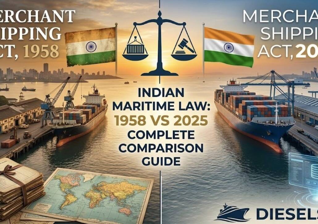 Merchant Shipping Act 1958 vs 2025