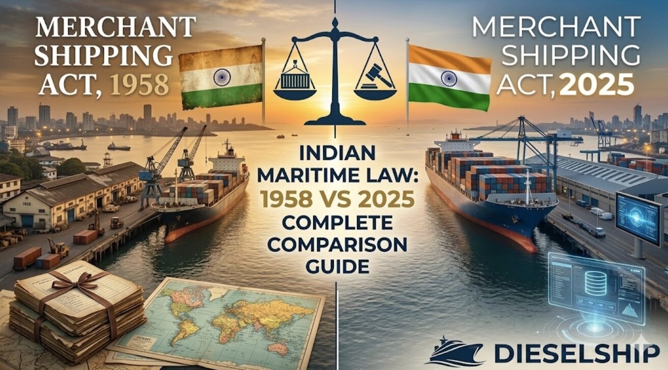 Merchant Shipping Act 1958 vs 2025